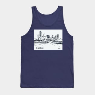 Dallas - Texas Tank Top